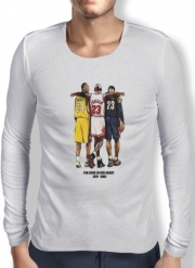 T-Shirt homme manche longue Kobe Bryant Black Mamba Tribute