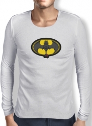 T-Shirt homme manche longue Krokmou x Batman