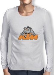 T-Shirt homme manche longue KTM Racing Orange And Black