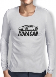 T-Shirt homme manche longue Lamborghini Huracan