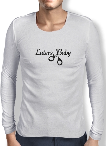 T-Shirt homme manche longue Laters Baby fifty shades of grey