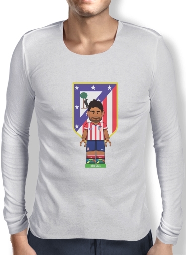 T-Shirt homme manche longue Lego Football: Atletico de Madrid - Diego Costa