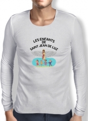 T-Shirt homme manche longue Les enfants de Saint Jean De Luz