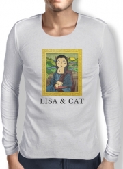 T-Shirt homme manche longue Lisa And Cat
