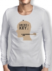 T-Shirt homme manche longue Locke Key Head Art