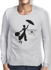T-Shirt homme manche longue Mary Poppins Perfect in every way