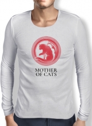 T-Shirt homme manche longue Mother of cats