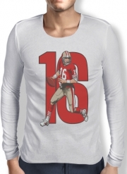 T-Shirt homme manche longue NFL Legends: Joe Montana 49ers
