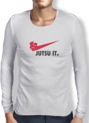 T-Shirt homme manche longue Nike naruto Jutsu it