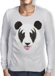 T-Shirt homme manche longue Panda Punk