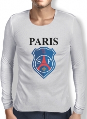 T-Shirt homme manche longue Paris x Stade Francais