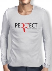 T-Shirt homme manche longue Perfect as Roger Federer