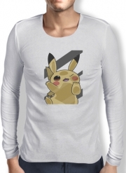 T-Shirt homme manche longue Pikachu Lockscreen