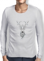 T-Shirt homme manche longue Poetic Deer