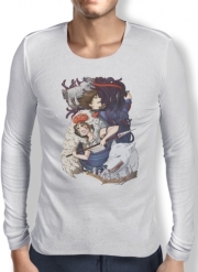 T-Shirt homme manche longue Princess Mononoke Inspired