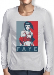 T-Shirt homme manche longue Propaganda Faye CowBoy
