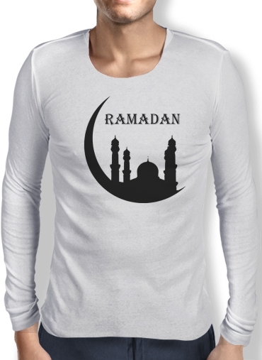 T-Shirt homme manche longue Ramadan Kareem Mubarak