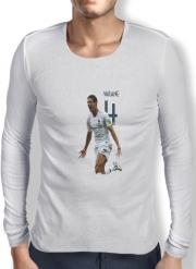 T-Shirt homme manche longue Raphael Varane Football Art