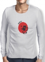T-Shirt homme manche longue Red Sun Young Monkey