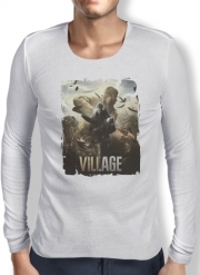 T-Shirt homme manche longue Resident Evil Village Horror