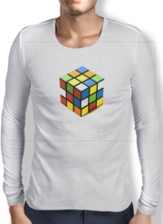 T-Shirt homme manche longue Rubiks Cube