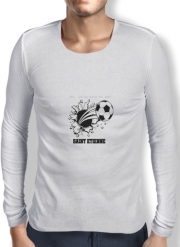 T-Shirt homme manche longue Saint Etienne Maillot Football