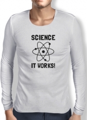 T-Shirt homme manche longue Science it works