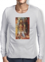 T-Shirt homme manche longue Shakira Painting
