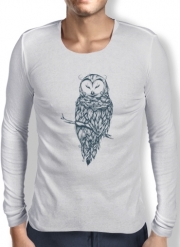 T-Shirt homme manche longue Snow Owl