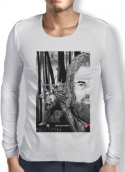 T-Shirt homme manche longue The Bear and the Hunter Revenant