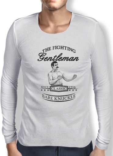 T-Shirt homme manche longue The Fighting Gentleman