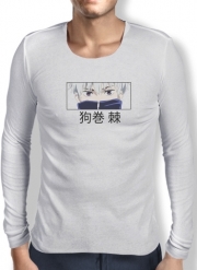 T-Shirt homme manche longue Toge Jujutsu Kaisen - Eyes Looking