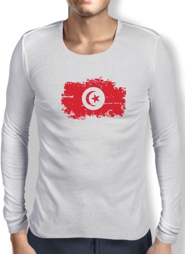 T-Shirt homme manche longue Tunisia Fans