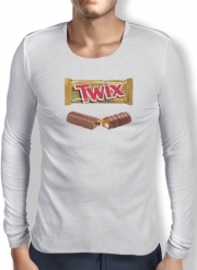 T-Shirt homme manche longue Twix Chocolate