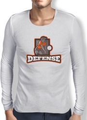 T-Shirt homme manche longue Volleyball Defense
