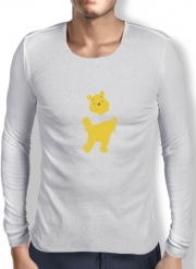 T-Shirt homme manche longue Winnie The pooh Abstract