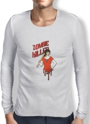 T-Shirt homme manche longue Zombie Killer