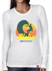 T-Shirt femme manche longue Aloha Surfer lifestyle