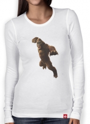 T-Shirt femme manche longue Angry Gorilla