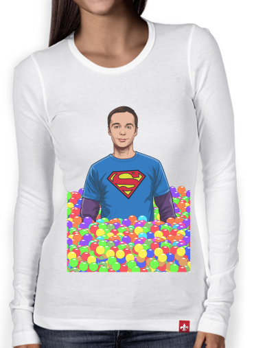 T-Shirt femme manche longue Big Bang Theory: Dr Sheldon Cooper