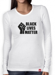 T-Shirt femme manche longue Black Lives Matter