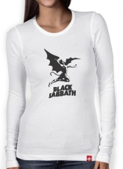 T-Shirt femme manche longue Black Sabbath Heavy Metal