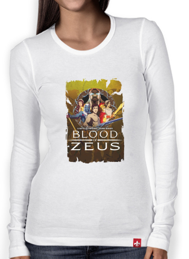 T-Shirt femme manche longue Blood Of Zeus
