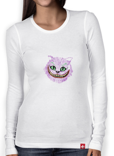 T-Shirt femme manche longue Cheshire Joker