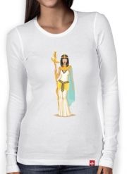 T-Shirt femme manche longue Cleopatra Egypt