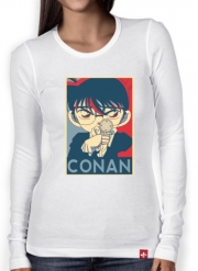 T-Shirt femme manche longue Detective Conan Propaganda