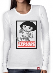 T-Shirt femme manche longue Dora Explore