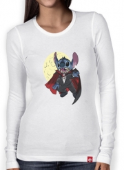 T-Shirt femme manche longue Dracula Stitch Parody Fan Art