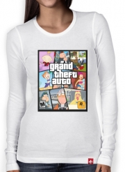 T-Shirt femme manche longue Family Guy mashup GTA