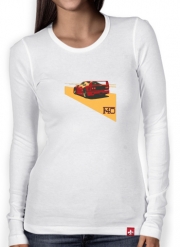T-Shirt femme manche longue Ferrari F40 Art Fan